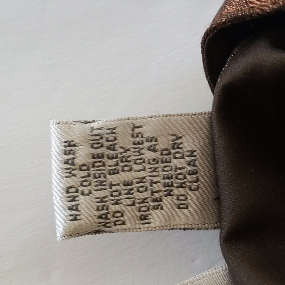 Chico's Silk Linen Shimmery Floral Lined Blazer Small Chico's 0 Metallic Bronze - Picture 4 of 14